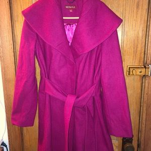 Women’s Merona Pink Coat, size large